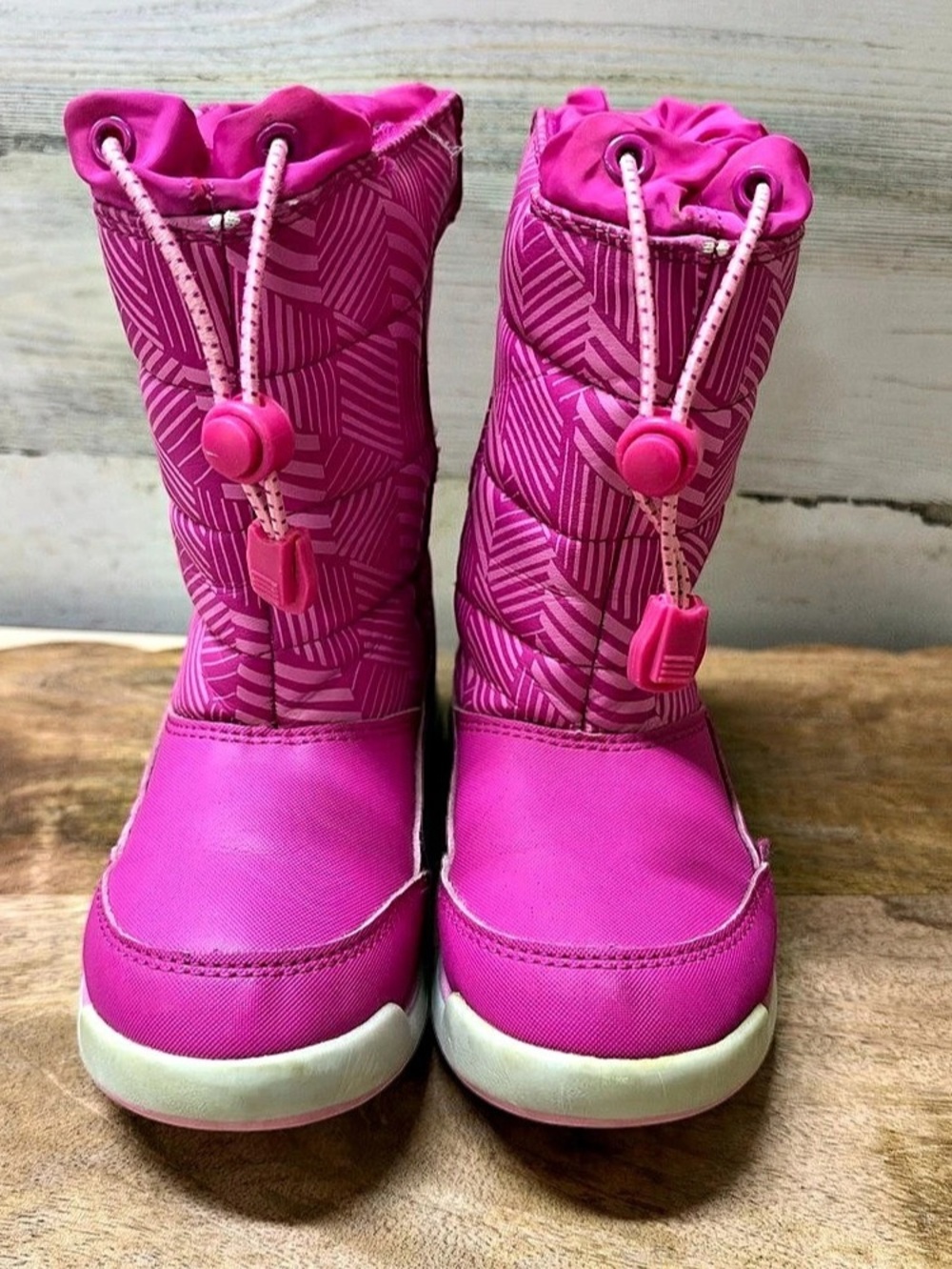 Lands' End Girls US 10M Pink Winter Boots